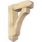 Ekena Millwork Legacy Arts and Crafts Rough Sawn Bracket w/ Offset Brace, Douglas Fir, 8"W x 28"D x 36"H BKT0806X28X36LEC03RDF - alternate 1
